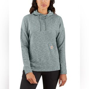 Carhartt Blue French Terry Hooded Pullover